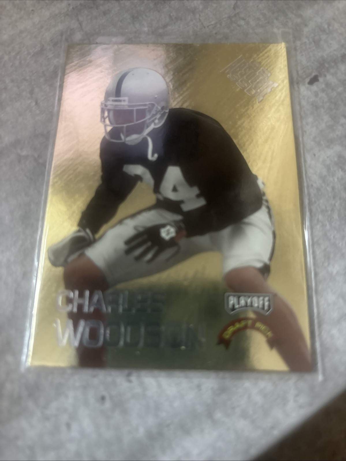 Charles Woodson Playoff Absolute Draft Picks #4 Base