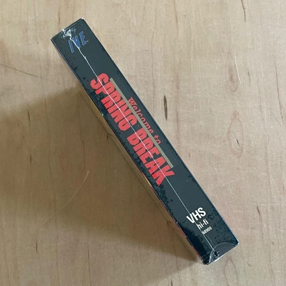 Horror Slasher Movie WELCOME TO SPRING BREAK aka NIGHTMARE BEACH 1989 Sealed VHS - Image 4 of 4