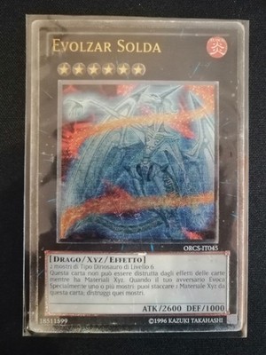 YuGiOh Order of Chaos - Evolzar Solda [Ultimate Rare] ORCS-IT045 MP - LP