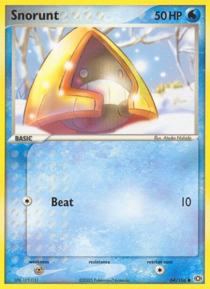 2005 Pokemon: Emerald - Snorunt (#64/106, Common, Lightly Played)