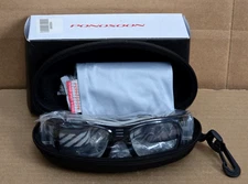 Ponosoon Sports Cycling Eyewear, Black Frame