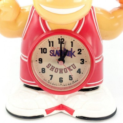 Slam Dunk Sakuragi Hanamichi Alarm Clock with Pompadour Parts Used