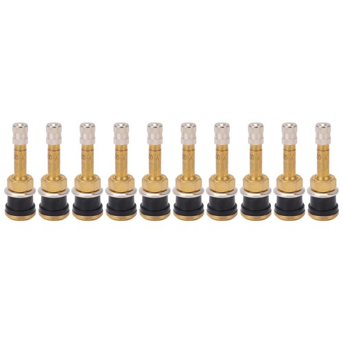 TR500 Clamp In Valve Stem Tire Valve Stem 10 Pcs For Bus - Picture 9 of 22