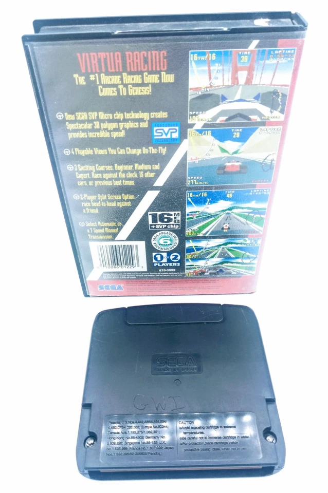 Virtua Racing (Sega Genesis, 1994) - Image 2 of 2