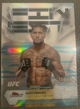 2025 Topps FINEST UFC Alex Pereira Numbered 156/175 Uncommon