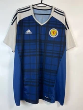 SCOTLAND TEAM 2015 2017 FOOTBALL  JERSEY HOME ADIDAS AI6602 SIZE 2XL