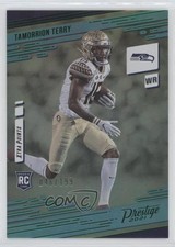 2021 Panini Prestige Rookies Xtra Points Premium Green /199 Tamorrion Terry 0wn1
