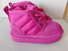 Ugg Girls Neumel II LTA Rock Rose Girls Boots Size 10