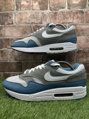 Nike Air Max 1 SC FB9660-001 Sneaker Herren UK 9,5 Noise Aqua Leder Low Top Schuhe