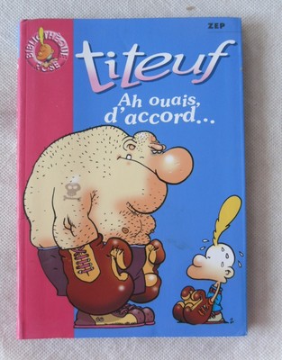 TITEUF AH JA ZUSTIMMUNG Rosa Bibliothek Nr. 1179 ZEP HACHETTE GLENAT