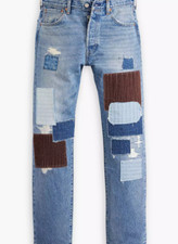 Levi Premium 501 93 Straight Fit DX, 100 Cotton Blue 33X32