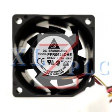 1PCS New DELTA PFR0624DHE DC24V 1.20A 6CM 4 pin axial flow cooling fan In Box