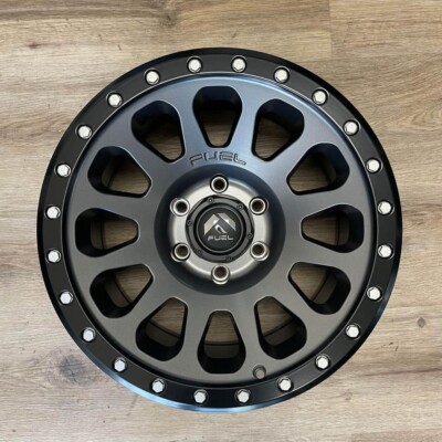 Fuel Off-Road Vector D601 17x9 -12 6x139.7 Gunmetal 4Runner Tacoma Silverado