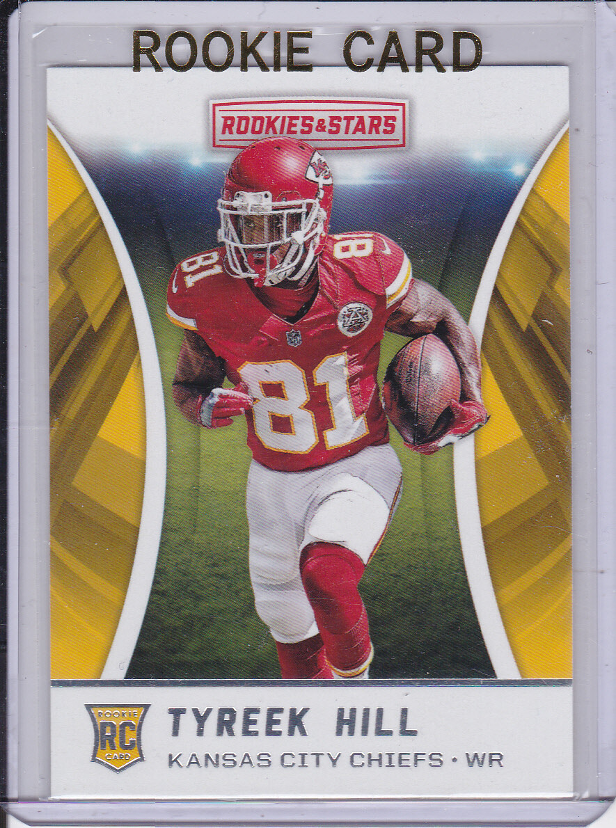 TYREEK HILL ROOKIE CARD Kansas City Chiefs 2016 R&S Football NFL