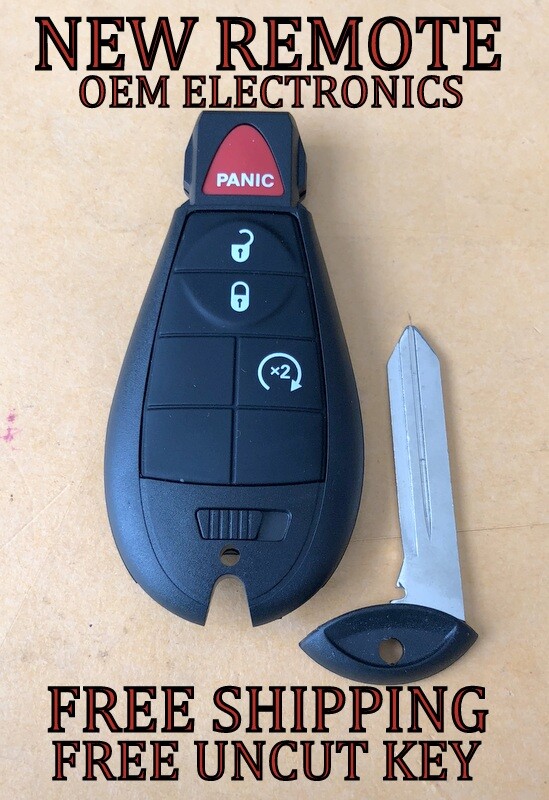 NEW REFURBISHED 2013 2014 2015 2016 2017 2018 RAM 1500 KEY REMOTE FOB 56046955 - Foto 13