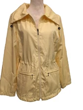 Christopher & Banks Spring Jacket, Windbreaker, Medium, Pull strings, zip,