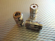  1 N Female to SO239 Female Connector Antenna Coaxial Adapter Connector RF