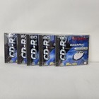 5 Verbatim Data Life Plus Super AZO Blue CD-R 80 Min 700 MB 1X-16X Sp SEALED