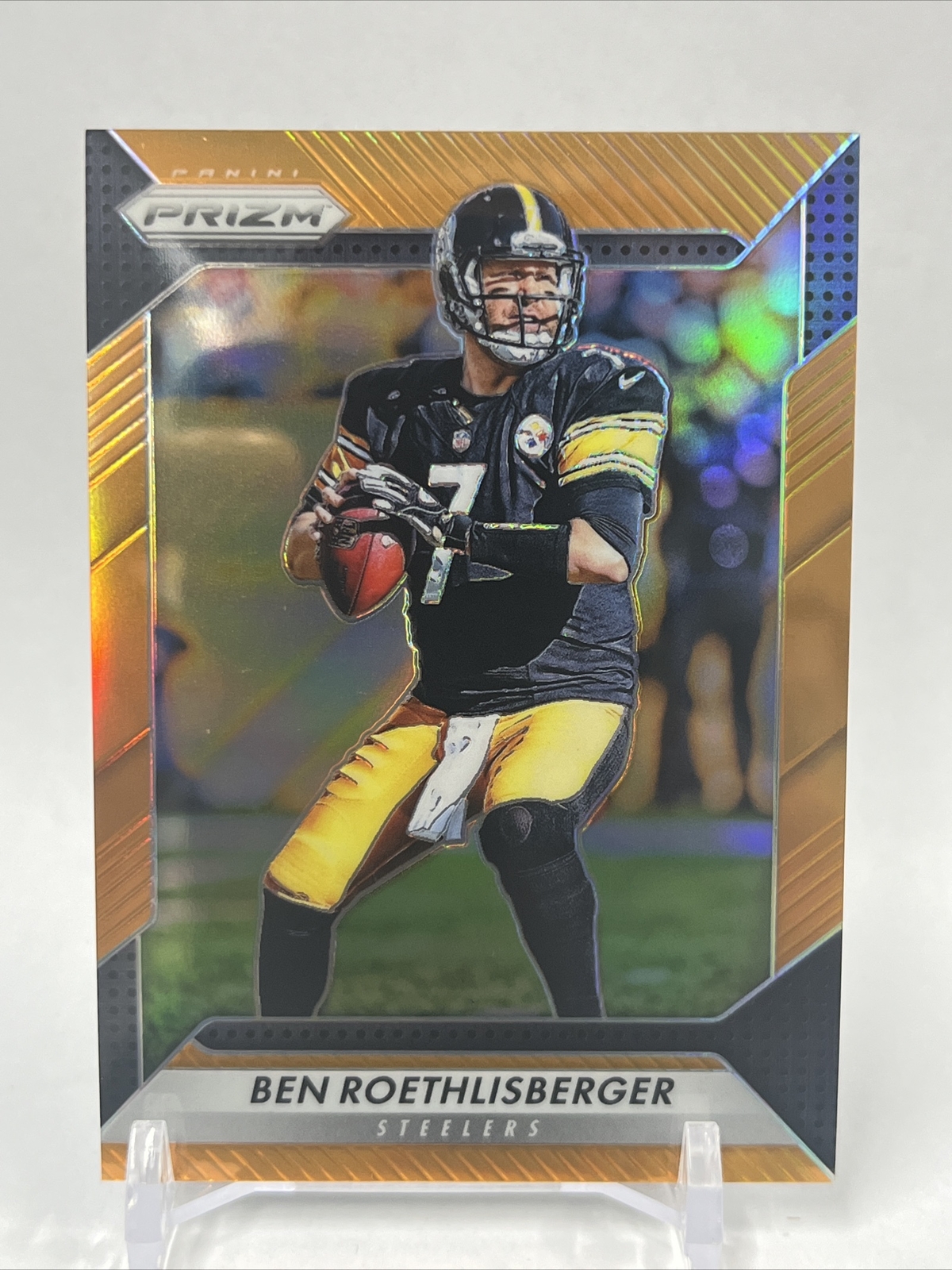 2016 Prizm 178 Ben Roethlisberger Orange Prizm /299