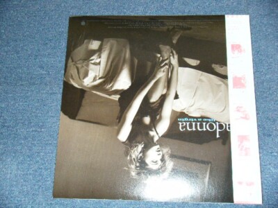 MADONNA Japan 1984 P-13033 NM LP+Obi LIKE A VIRGIN | eBay