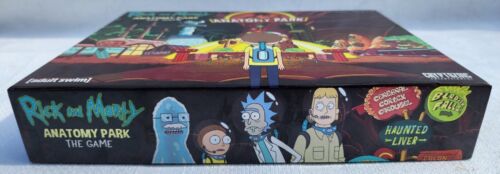 Rick and Morty Anatomy Park Juego de Mesa 2017 Cryptozoic Caja Abierta/NUEVO - Imagen 6 de 9