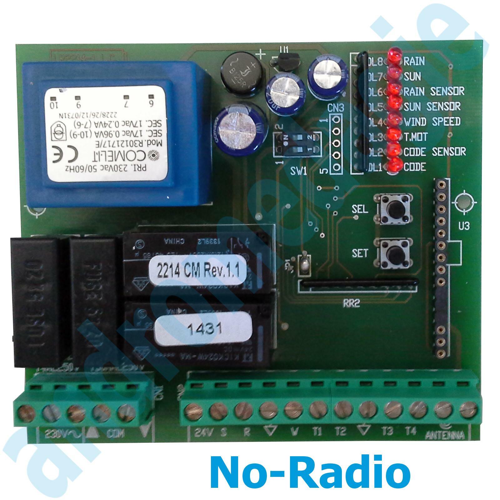 Télécommande Mowin R6-Control Pour Systèmes Domotiques Comunello