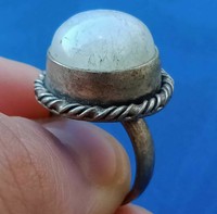 Ancient Silvered Roman Ring Mediev