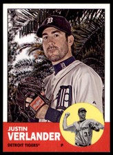 2012 Topps Heritage #44a Justin Verlander
