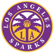 Los Angeles Sparks Vinyl Decal Sticker Car Truck Bumper Laptop Mug Tumbler