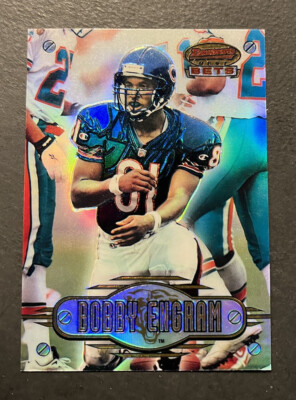 1996 Bowman's Best Bets #BB9 Bobby Engram Refractor Bears (d)