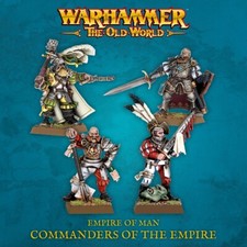 Warhammer TOW Empire of Man Comandanti dell'Impero NUOVO FUORI PRODUZIONE Capitani