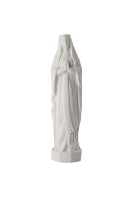 Gift Company: extra kleine Vase ''Madonna'', ca. 12,2 x 3,3 cm Porzellan, Weiß