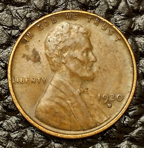 1930-D Lincoln Cent ~ AU Condition ~ COMBINED SHIPPING!