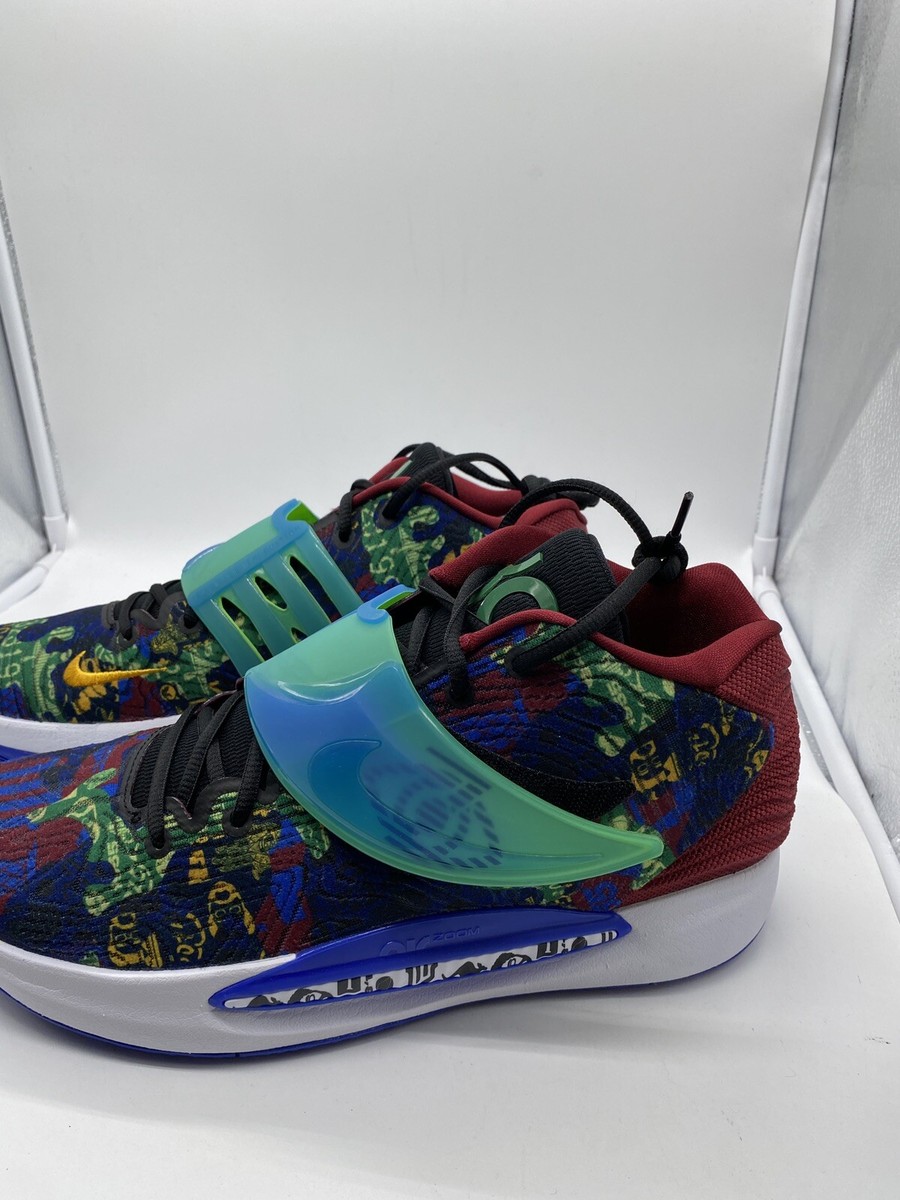 Nike KD14 NRG KD Men's Shoes 8 Sapphire-Deep Royal Blue-Lime Glow