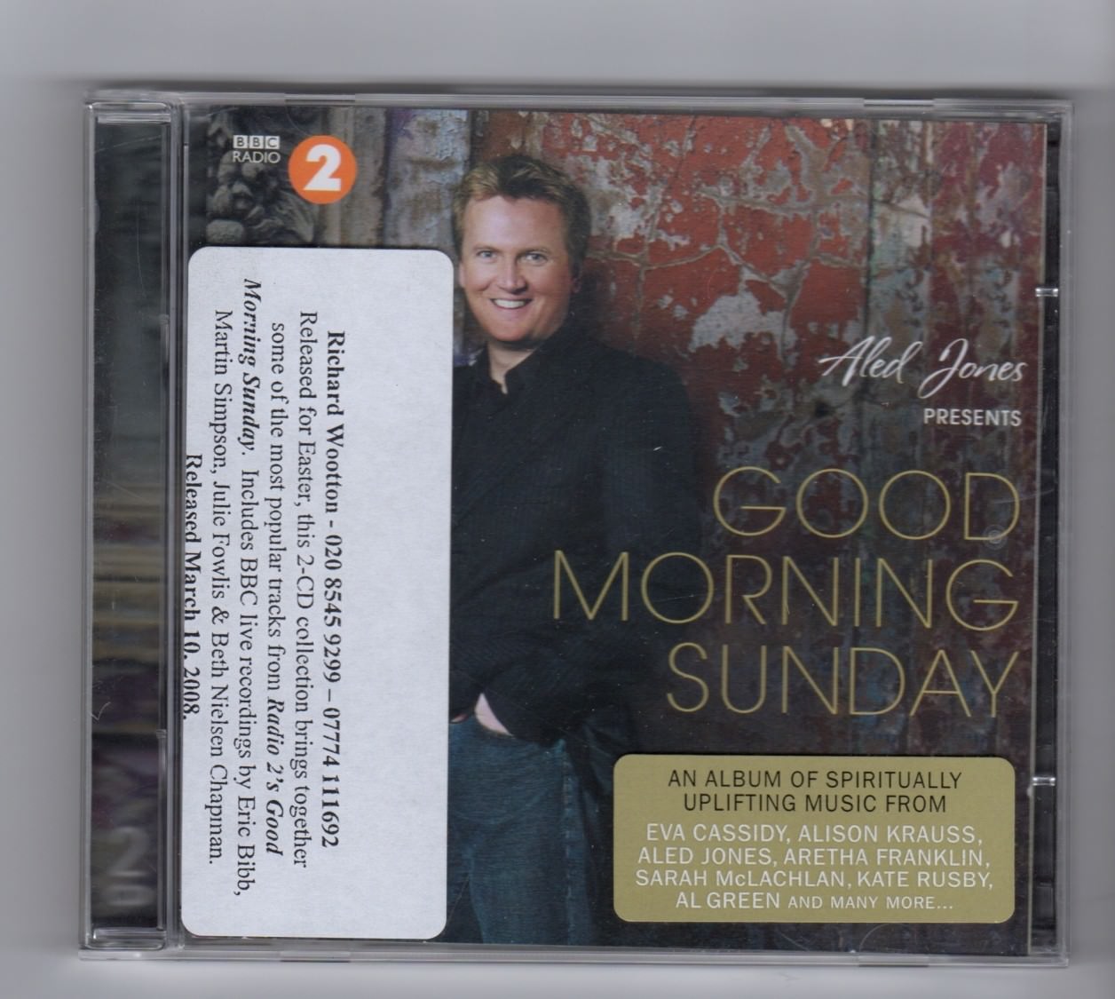 (HW726) Aled Jones, Good Morning Sunday - 2008 double CD