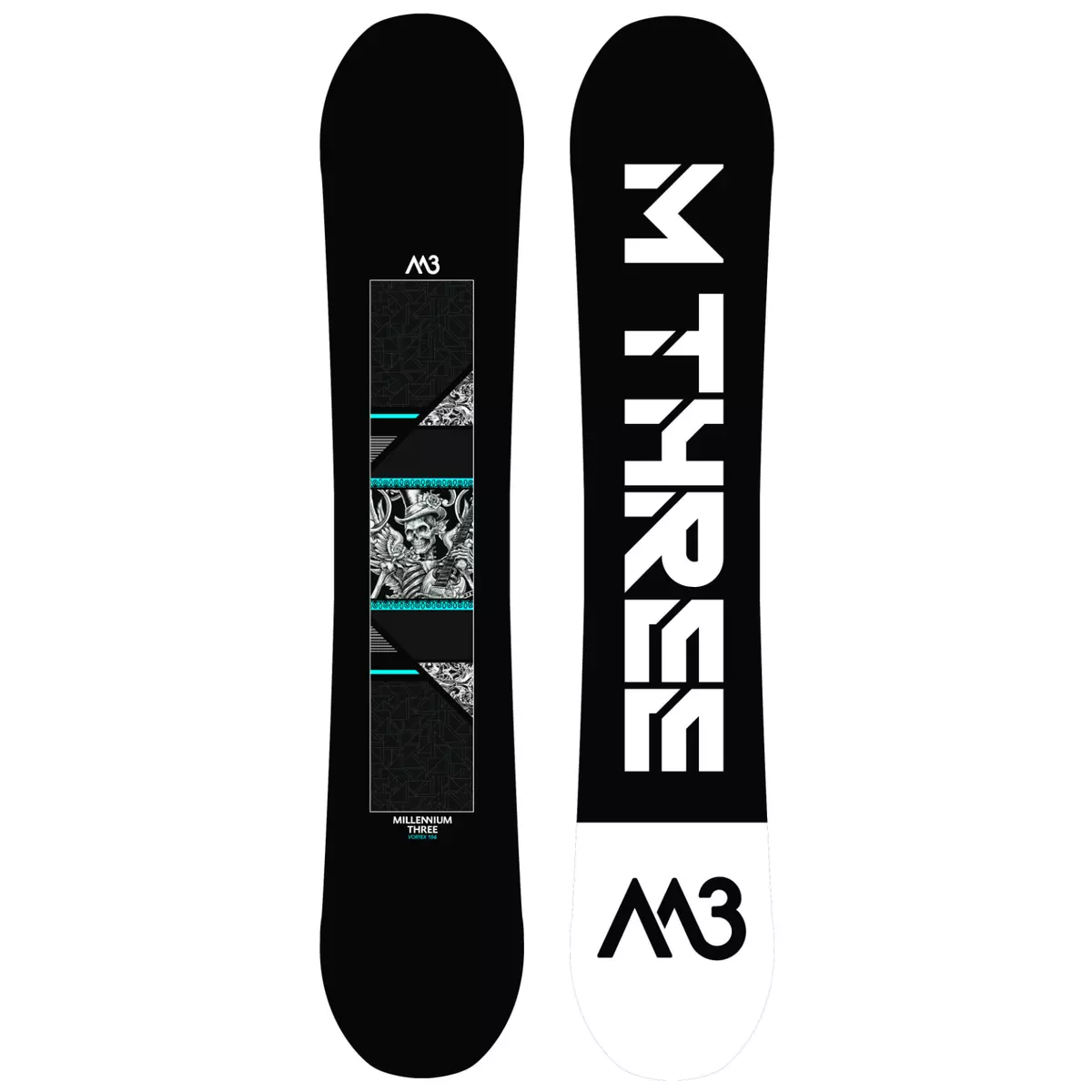 M3 Vortex All Mountain Snowboard 153CM