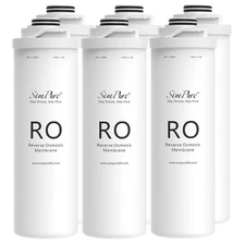 SimPure T1-400 RO System Water Filter 400GPD RO Cartridges Replacement 1-6Pack