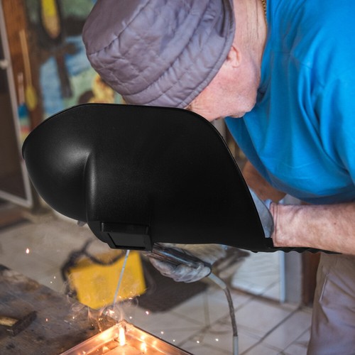Schweißmaske Handschilde Schweißhelm Lichtbogen Schleiffläche mit - Bild 11 von 12