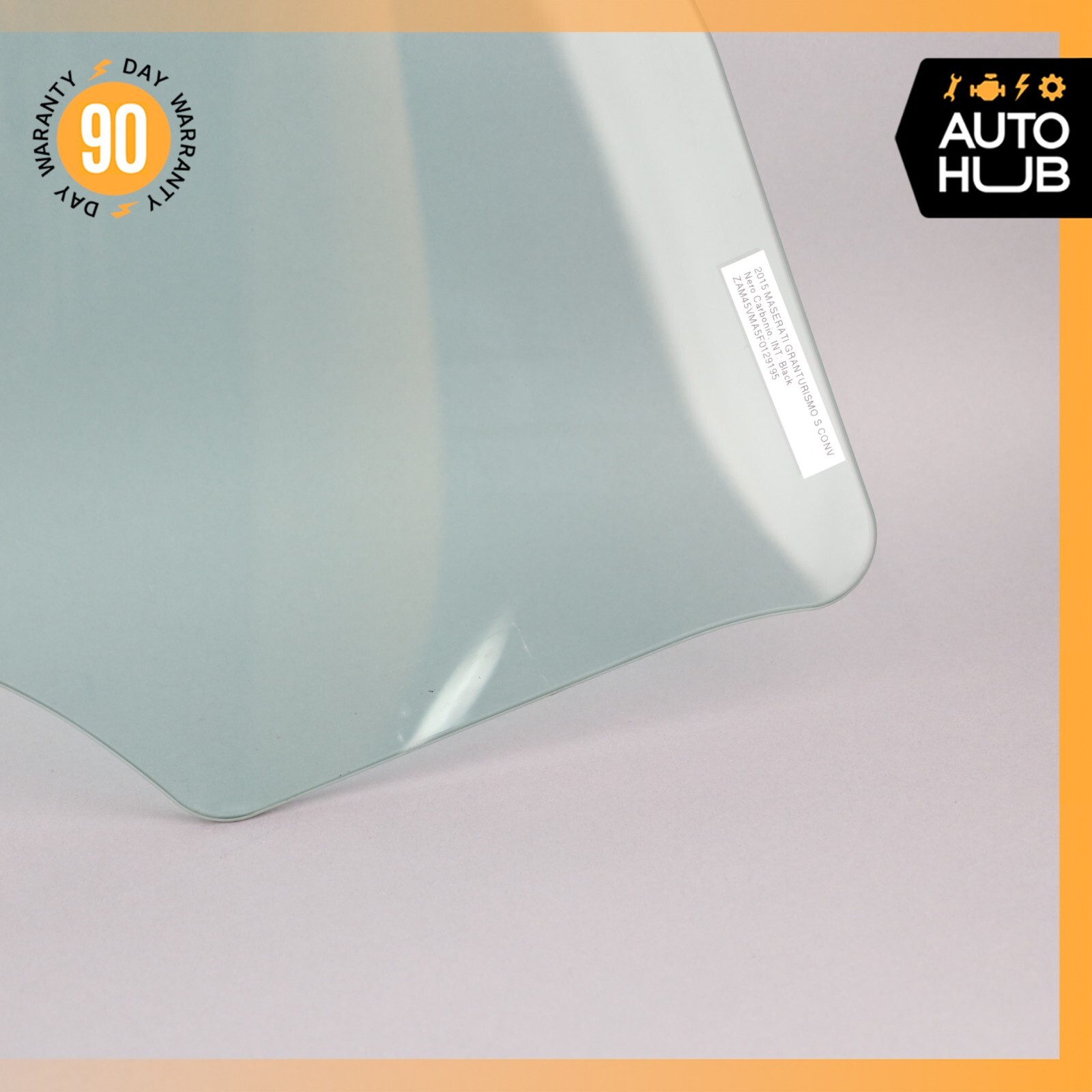 08-19 Maserati GranTurismo M145 Door Window Glass Front Left Driver Side OEM 43k