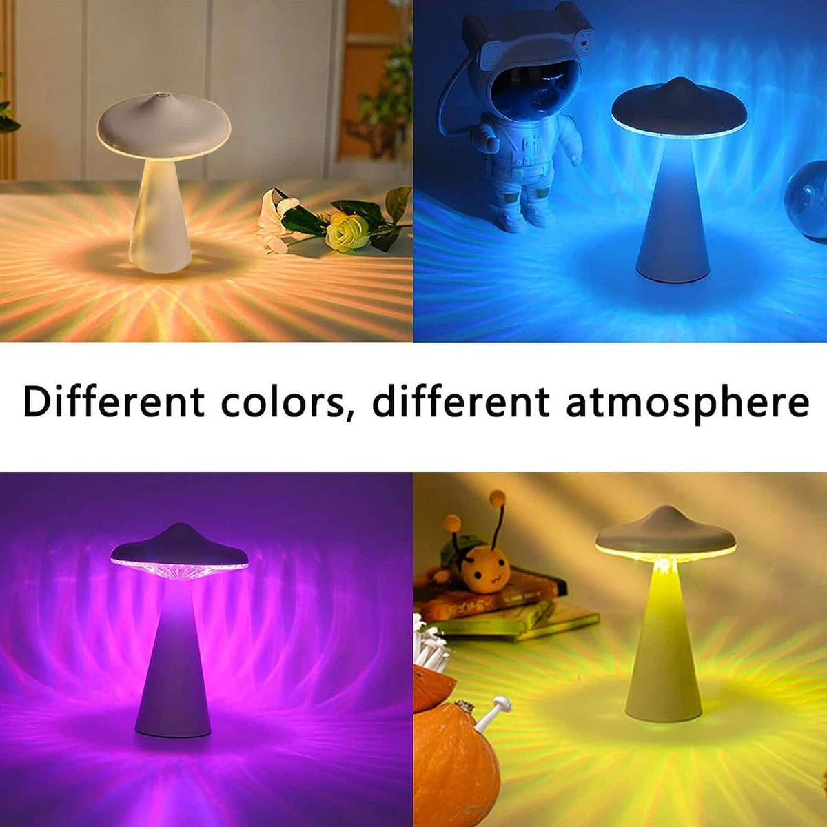Mushroom projection lamp deals