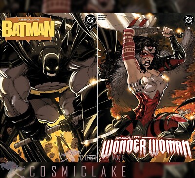 ABSOLUTE BATMAN & WONDER WOMAN #4 KAARE ANDREWS VARIANT SET PREORDER 1/22  