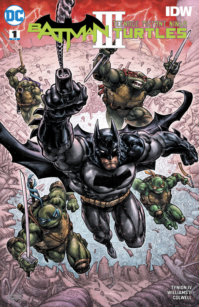 BATMAN TEENAGE MUTANT NINJA TURTLES III - Select issues from