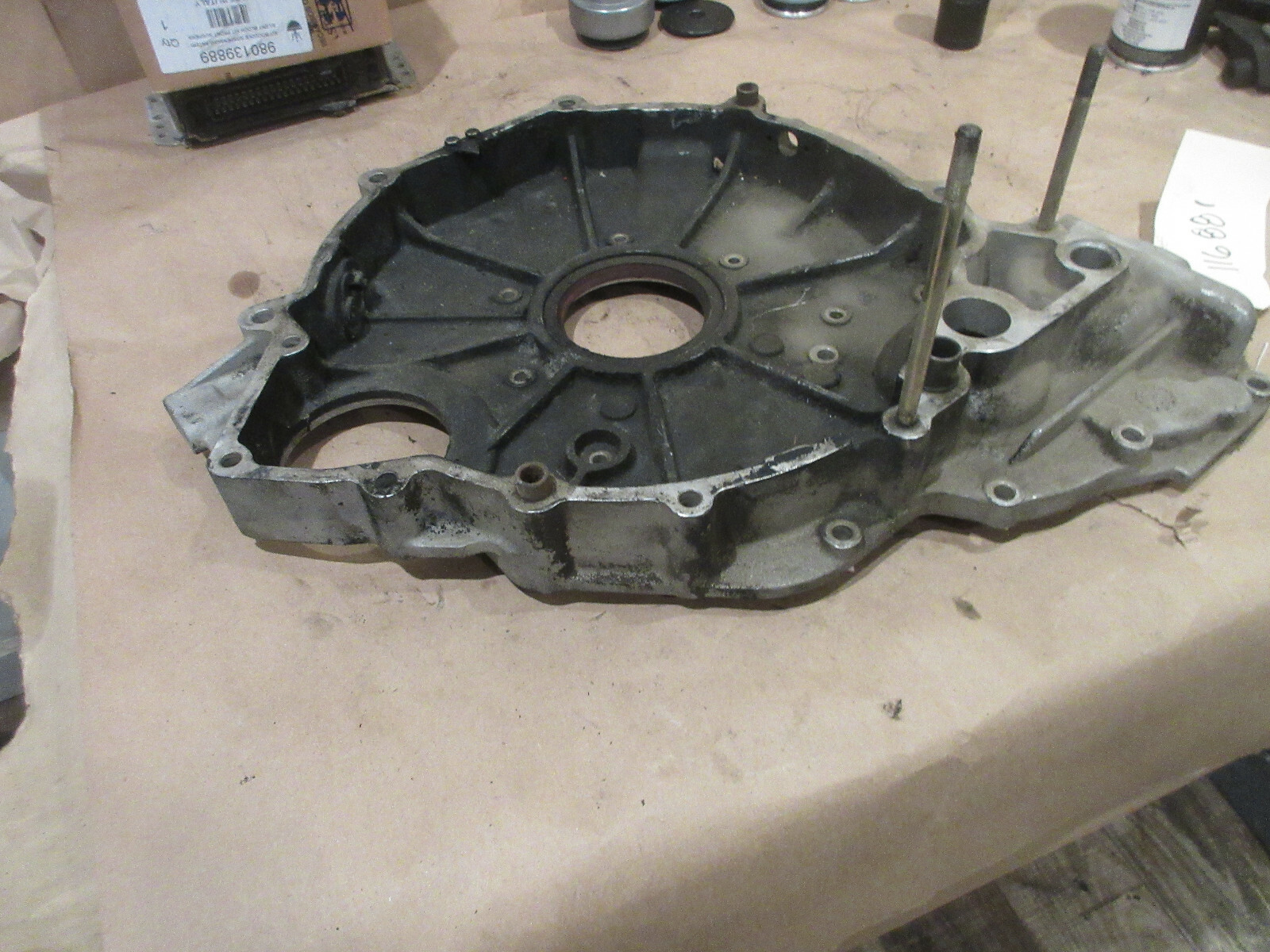Ferrari 308 Bell Housing Intermediate Plate / Cover - P/N 116881 