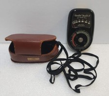 Vtg. Weston Master II Western Elec. Inst. Corp Universal Exposure Meter  Case