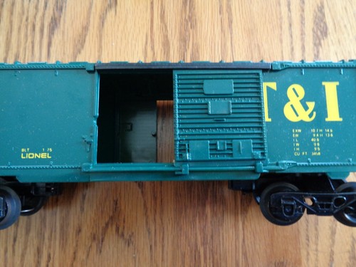 Vintage Lionel DT&I Green Box Car w/ Box - 6-9750 - Excellent - Picture 4 of 9