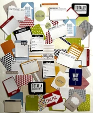 Project Life  "Teen/Adolescent"  Journaling Card Set  (60 double-sided cards)