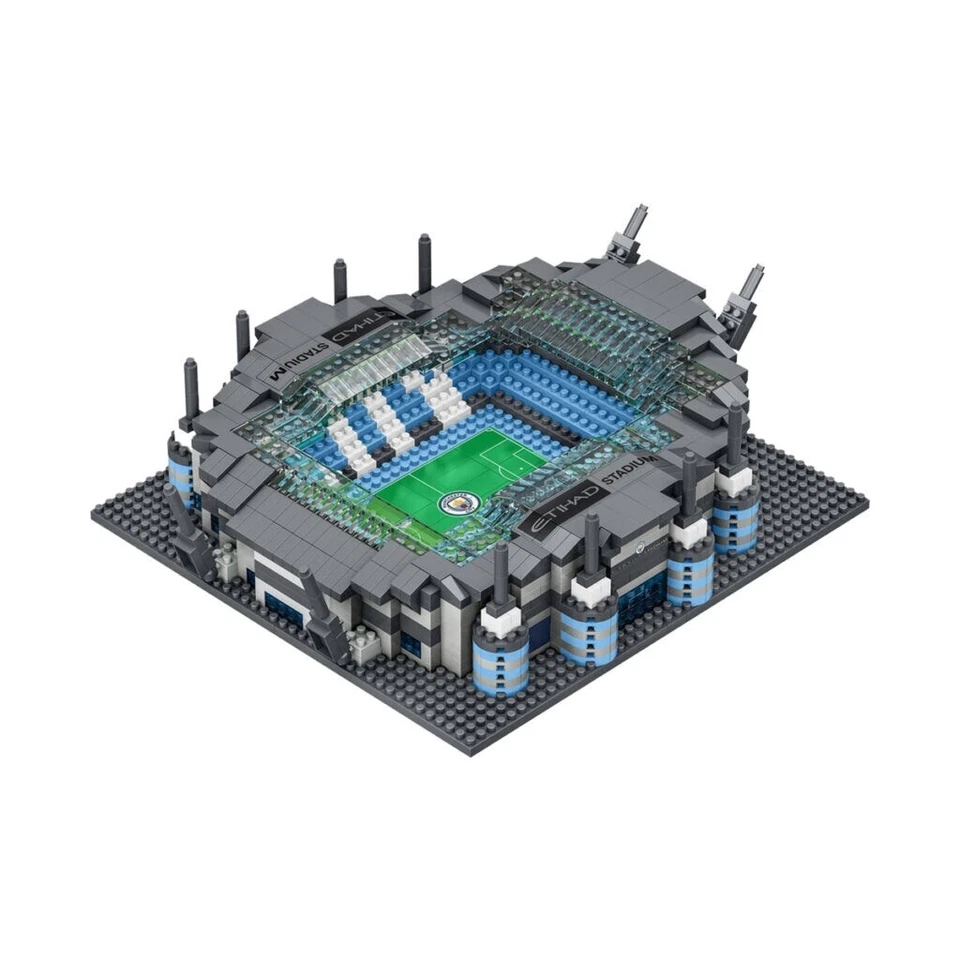 FOCO Manchester City BRXLZ 3D Stadium 1363 Pieces Construction Kit Officially License