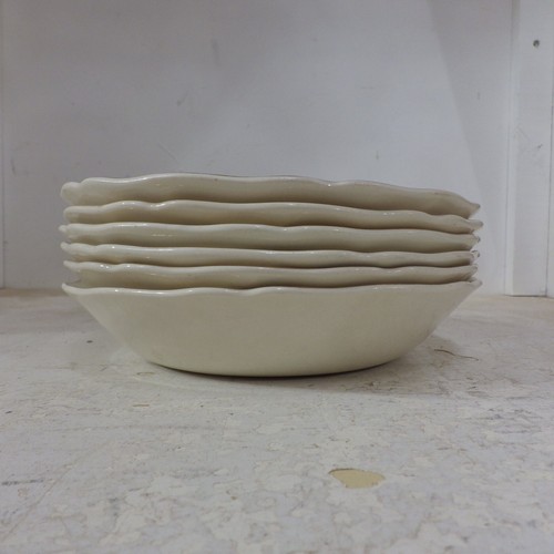 vintage set 6 Royal Doulton large soup bowls Somerset pattern D6029 - Picture 2 of 5
