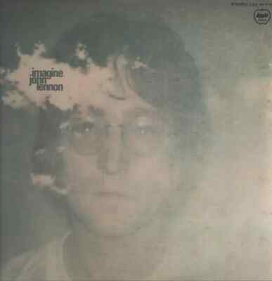 LP John Lennon Imagine + INSERT, POSTCARD, POSTER JAPAN NEAR MINT