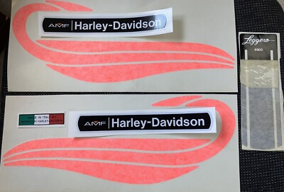 1972 Aermacchi Harley Davidson 65cc LEGGERO Decal Set 61759-61770-72 61142-72 +